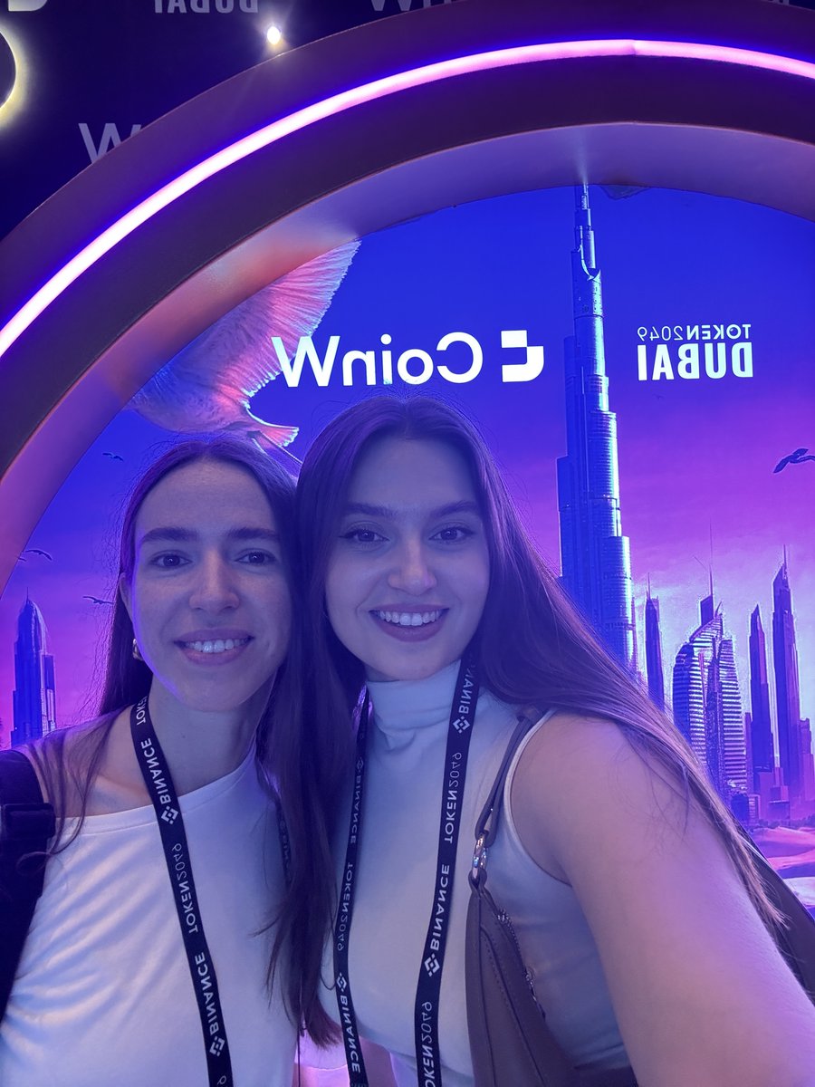 The amazing and inspiring #Token2049 in Dubai is over! It was a thrilling ride, and we were absolutely excited to hear so many great speeches and meet so many great people. 

See you all next year 💛

And here are some pics to commemorate the event!