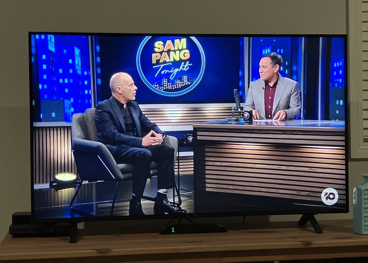 23fmfan's tweet image. Tommy and Sam on @sampangtonight !! #SamPangTonight