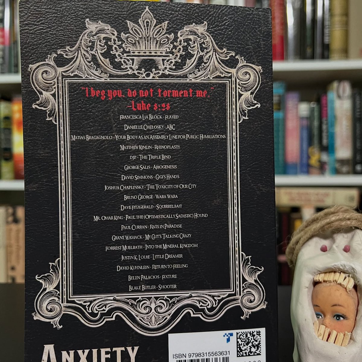 Huge thanks to James Nulick for inviting me to contribute the story “Abiogenesis” to his Tormented Flesh anthology, now available from Anxiety Press. My piece is a type of Borgesian body horror in which complications from death result in birth. tinyurl.com/mwt3kzt3
