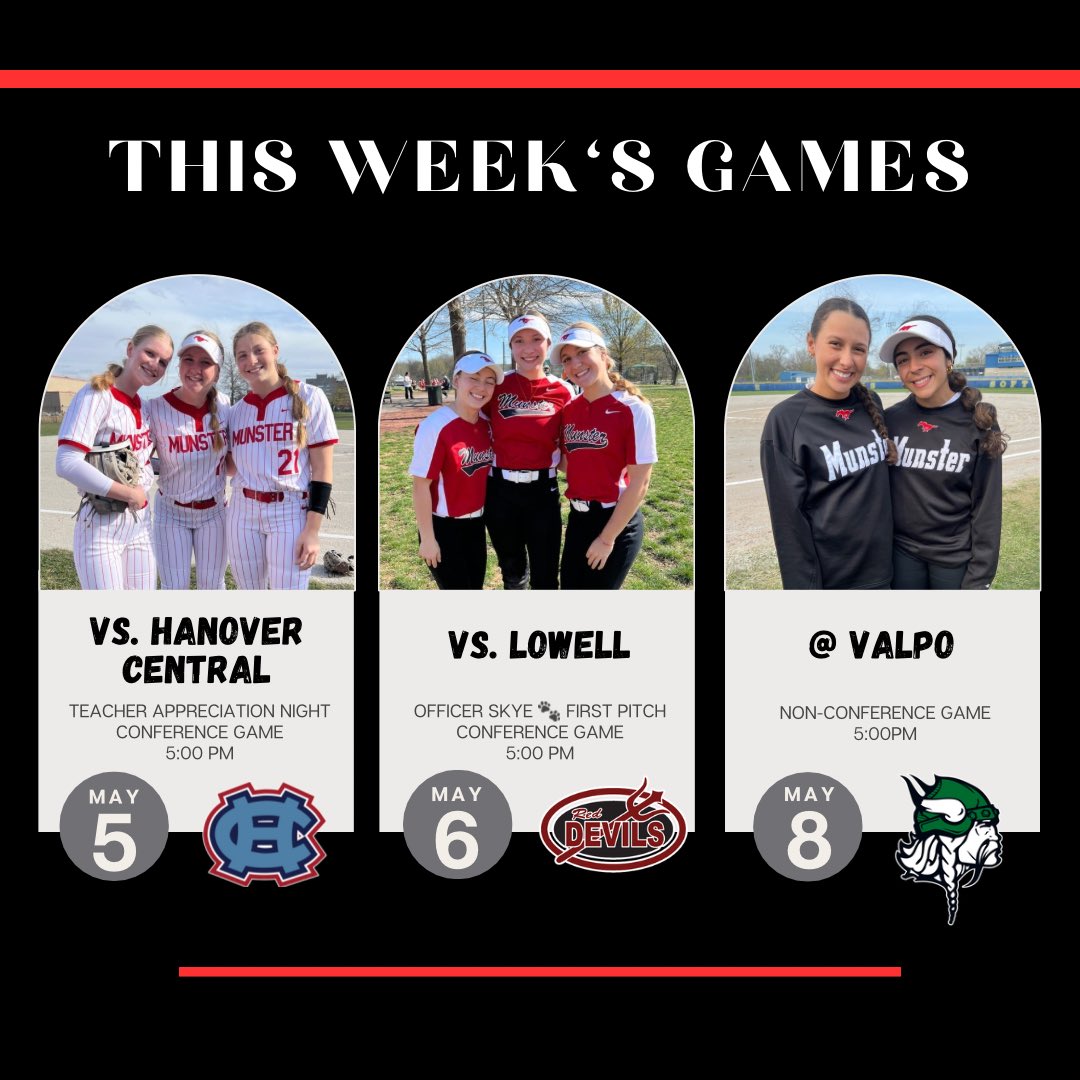 Munster Softball (@munstersoftball) on Twitter photo Let’s get the week started! It’s been a while since we have had a home game. Can we fill the stands tonight??? <a href="/Munster_Sports/">MHS Athletics</a> Let’s get the week started! It’s been a while since we have had a home game. Can we fill the stands tonight??? <a href="/Munster_Sports/">MHS Athletics</a>