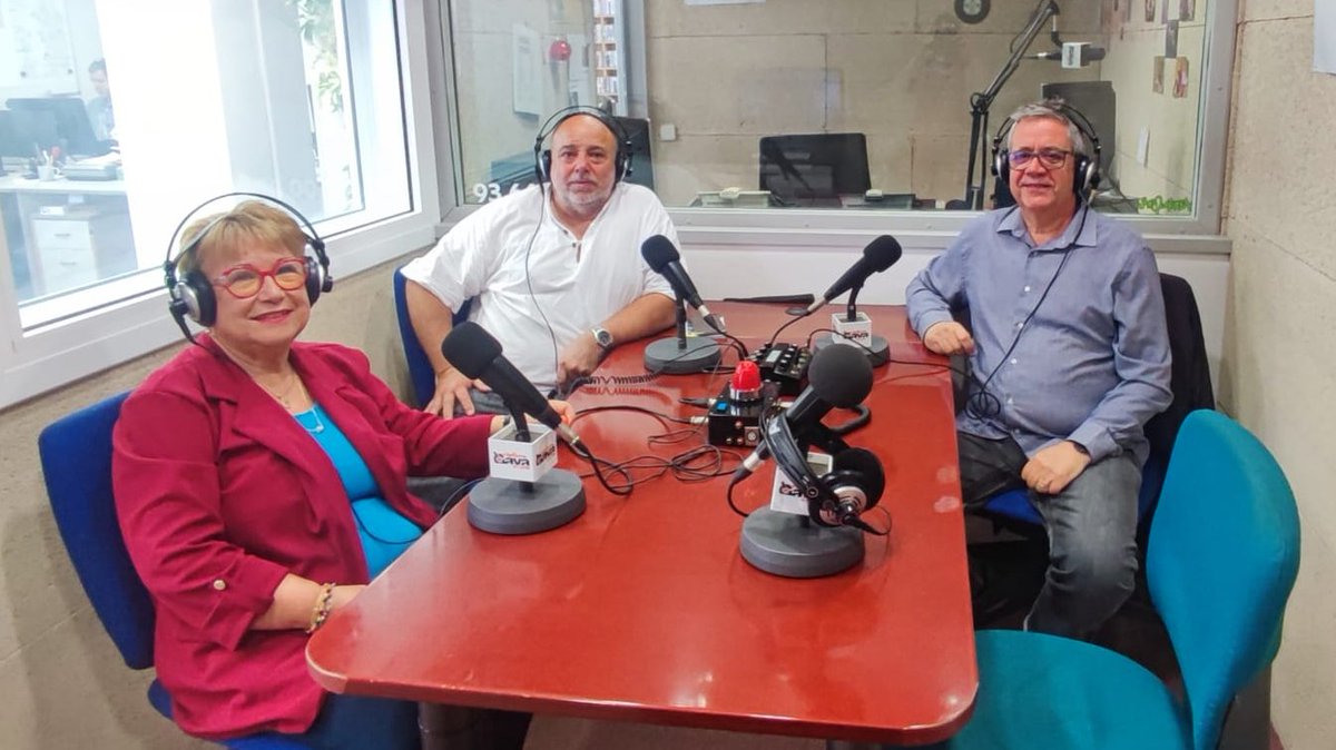 L'Associació de la Gent Gran de Gavà ja suma gairebé 400 socis i sòcies🔥.

Ramón Tomás, secretari de l'entitat, Antonia Aroca, vocal, i Xavi Galindo, responsable de les xarxes, ens posen al dia de les activitats. 

Els podeu escoltar aquí:
radiogava.cat/programs/gavam…