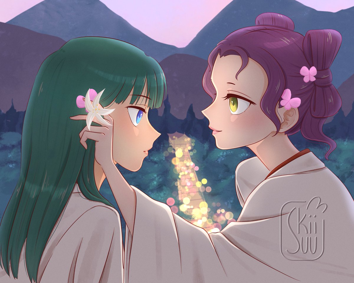 maomao &amp; shisui / loulan 💮

 #apothecarydiaries
 #薬屋のひとりごと