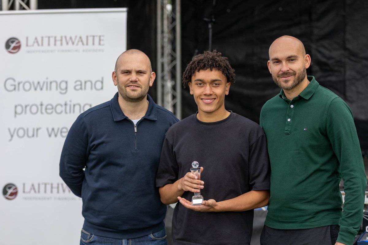 wokingfcacademy's tweet photo. 🏆 End of Season Awards 🏆

Our End of Season awards were presented  yesterday, congratulations to the below winners:

1st Year Player's Player - Leo Christophers 
2nd Year Player's Player - Lucas Boxall
3rd Year Player's Player - Tom Gardner

📷 @PhilFiddesPhoto https://t.co/6XMPHXN1zF
