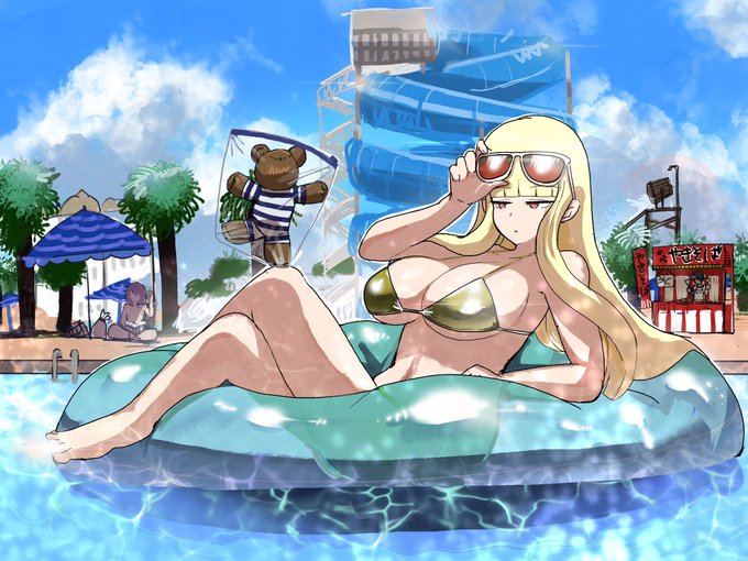 金ビキニ 黒のアリス 