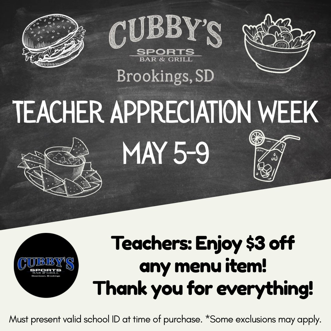 Teachers, this one’s for you! #TeacherAppreciationWeek 👨🏽‍🏫👩🏻‍🏫