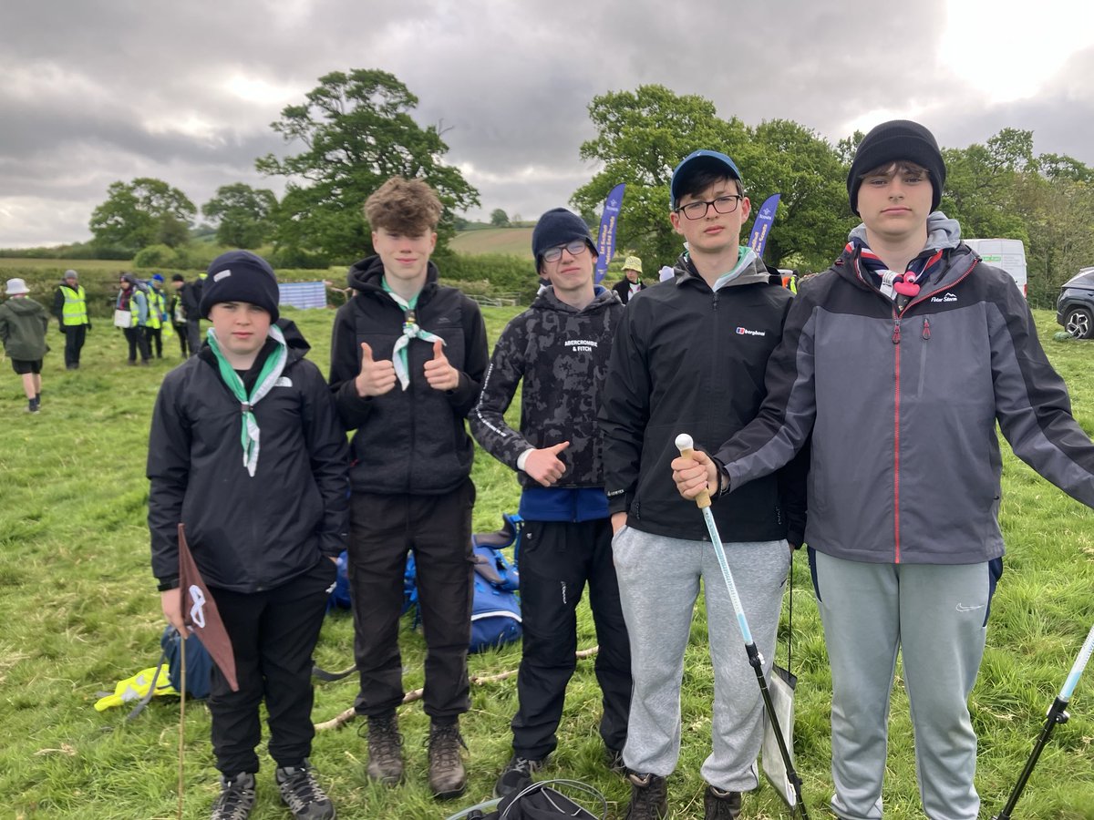 All made the start for the last day. And they’ve all made it past the first of two summits so far. Excellent 🙌