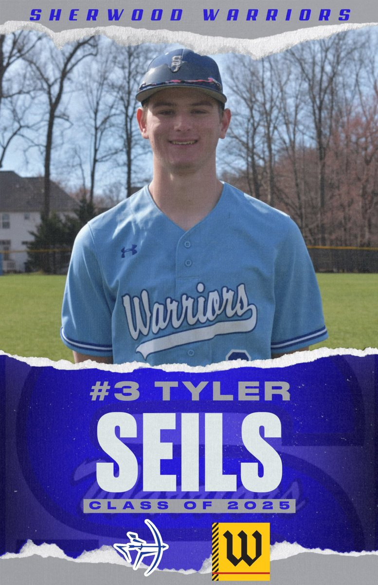 Sherwood Baseball (@woodbaseball1) on Twitter photo ⚾️ 🎓Senior Spotlight🎓⚾️
#3 Tyler Seils
Committed to:
<a href="/WoosterBaseball/">Wooster Baseball</a>
Intended Major:
Business
Thank you:
I would like to thank my family, friends, coaches, and teammates that have helped me along the way to where I am now. ⚾️ 🎓Senior Spotlight🎓⚾️
#3 Tyler Seils
Committed to:
<a href="/WoosterBaseball/">Wooster Baseball</a>
Intended Major:
Business
Thank you:
I would like to thank my family, friends, coaches, and teammates that have helped me along the way to where I am now.