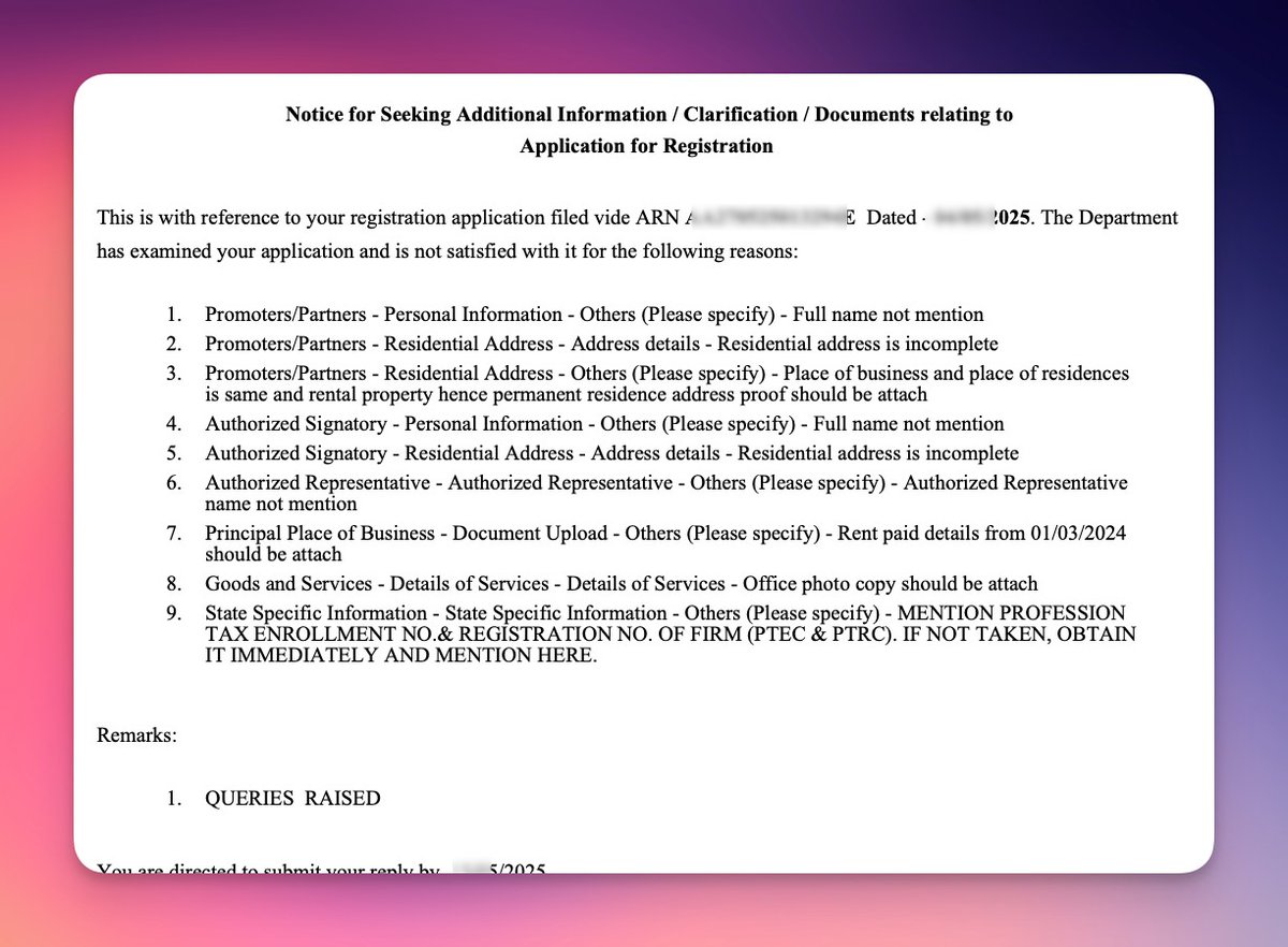 niteshmanav's tweet image. Absolutely appreciated the recent comprehensive guidelines by @cbic_india  on #GST registration—clear and applicant-friendly!

However, I’ve just received a #GSTregistration SCN from the State Tax Officer asking for excessive documents like rent payment history, office photos,…