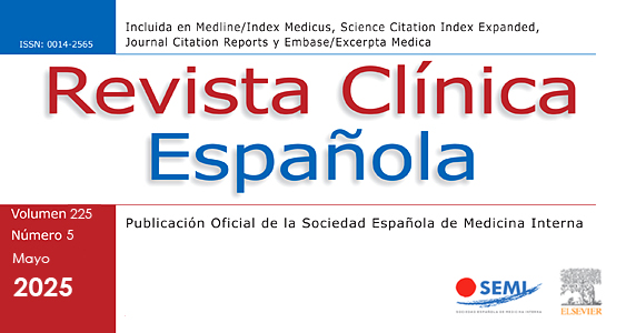 Revista Clínica Española (RCE) (@rce_semi) on Twitter photo 📕Acaba de publicarse el número 5 - volumen 225 de
<a href="/RCE_SEMI/">Revista Clínica Española (RCE)</a> (Mayo de 2025). ¡No te lo pierdas!
👉Sumario y artículos: revclinesp.es/es-vol-225-num…
#MedicinaInterna
<a href="/PabloPerezMar16/">Pablo Perez Martinez</a>
<a href="/QuirosLopezRaul/">Raul Quiros Lopez</a>
<a href="/JoseMPorcel/">José Manuel Porcel Pérez</a>
<a href="/Sociedad_SEMI/">Sociedad Española de Medicina Interna (SEMI)</a>
⬇️Contenido y artículos en este hilo⬇️ 📕Acaba de publicarse el número 5 - volumen 225 de
<a href="/RCE_SEMI/">Revista Clínica Española (RCE)</a> (Mayo de 2025). ¡No te lo pierdas!
👉Sumario y artículos: revclinesp.es/es-vol-225-num…
#MedicinaInterna
<a href="/PabloPerezMar16/">Pablo Perez Martinez</a>
<a href="/QuirosLopezRaul/">Raul Quiros Lopez</a>
<a href="/JoseMPorcel/">José Manuel Porcel Pérez</a>
<a href="/Sociedad_SEMI/">Sociedad Española de Medicina Interna (SEMI)</a>
⬇️Contenido y artículos en este hilo⬇️