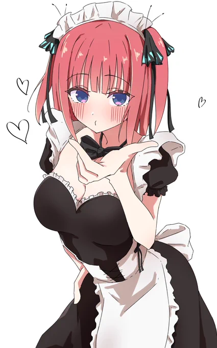 投げキスメイド #中野二乃