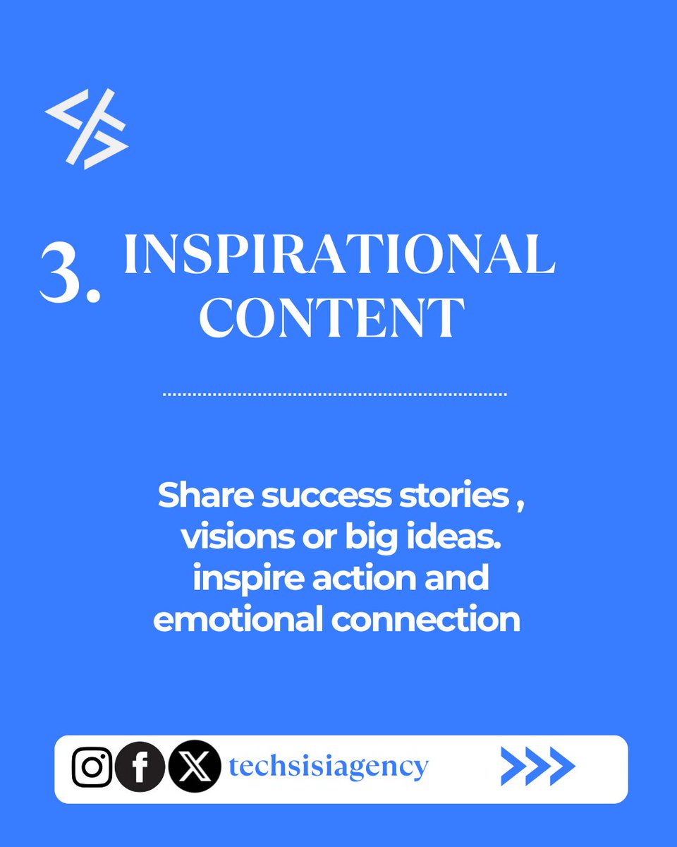 TechSisiAgency's tweet image. This is the secret to the content high-performing brands create. 

#TechSisiAgency
#SocialMedia
#ContentTypes
#DigitalAgency
#DigitalMarketing