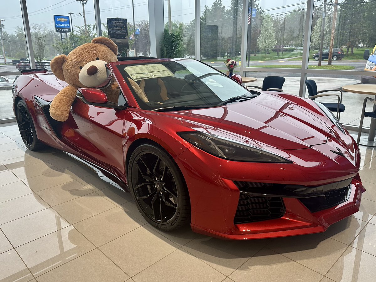 CORVETTE GIVEAWAY! Win this 2025 Z06 Chevy Corvette! 1 in 3,000 chance to win! Raffle tickets are just $100. Call (585) 271-5519. Official rules at PirateToyFund.org Check the car out at  Van Bortel Chevrolet in Macedon, NY!