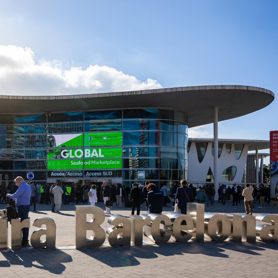 The SeafoodSource team has arrived in Barcelona and is excited to provide 24/7 coverage of the 2025 edition of Seafood Expo Global/Seafood Processing Global.

Subscribe to SeafoodSource News here: lnkd.in/etqTs5wF to stay up-to-date on all #SEG25 updates

#SeafoodSource