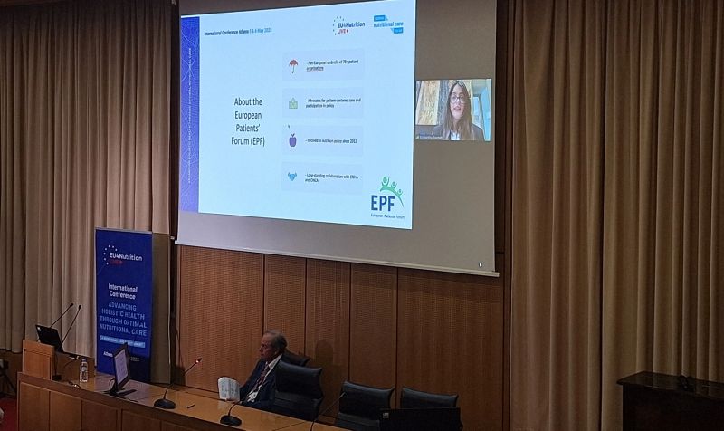 Optimal Nutritional Care for All (@oncacampaign) on Twitter photo Off to the 2nd part of the #EU4Nutrition session
Konstantina Boumaki from <a href="/eupatientsforum/">European Patients' Forum</a> shared insights on European initiatives to unite and support patients in need of nutritional care, emphasising the core message from patients: Nutrition as a human right, not a privilege. Off to the 2nd part of the #EU4Nutrition session
Konstantina Boumaki from <a href="/eupatientsforum/">European Patients' Forum</a> shared insights on European initiatives to unite and support patients in need of nutritional care, emphasising the core message from patients: Nutrition as a human right, not a privilege.