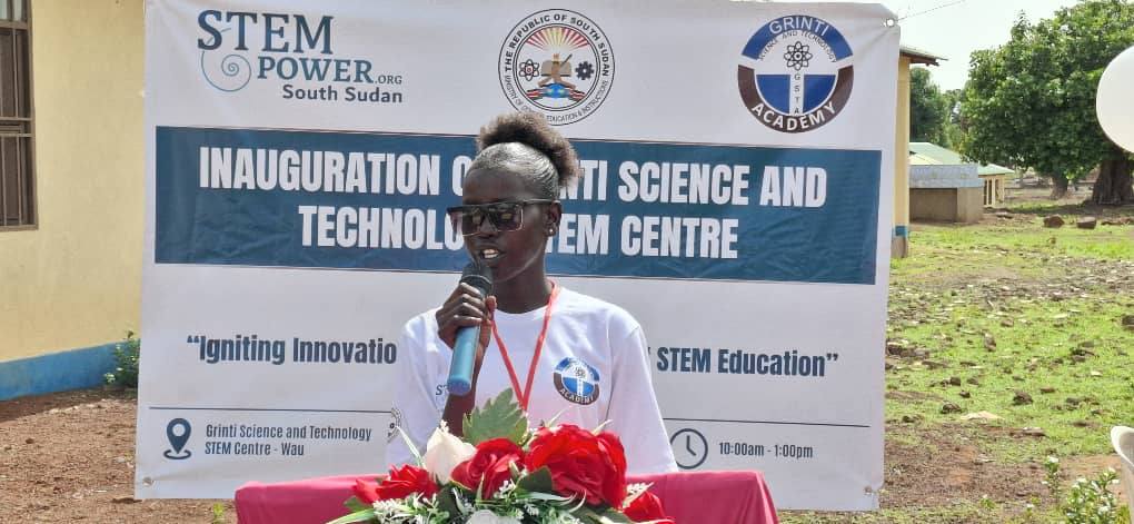 The Grinti Science &amp; Technology STEM Centre in Wau was launched with great excitement. Students explored interactive exhibits while Dr. Kuyok A. Kuyok, the Minister of General Education and Instruction, highlighted the centre's role in empowering South Sudan's youth through STEM.