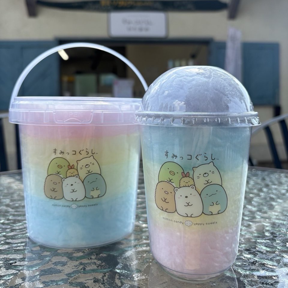 すみっコぐらし くじ 屋台 わたあめ、アイス お土産屋さん 浅草のわたあめ屋】イェッピースイーツ (@YumekobouJapan) / X