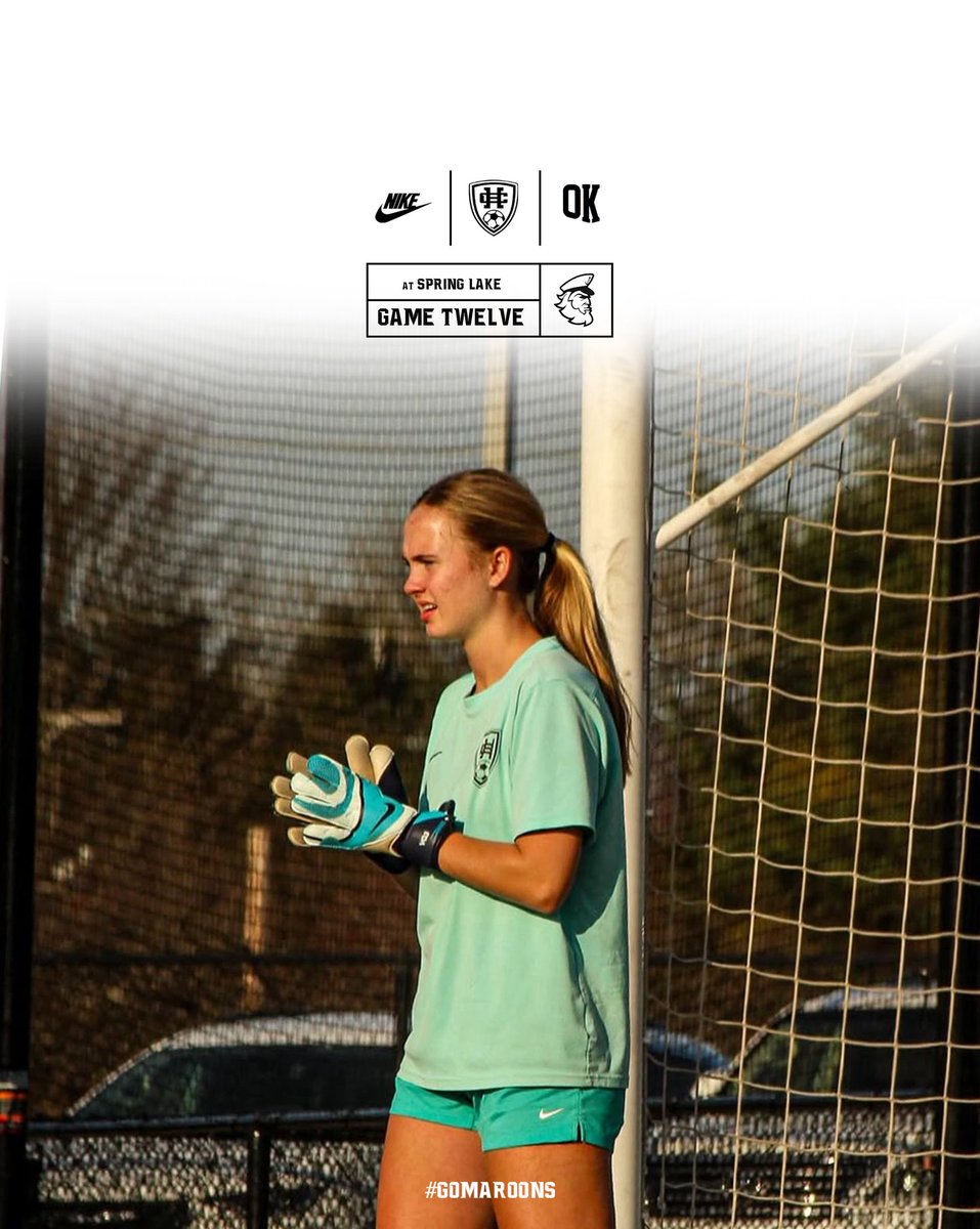 Game 1️⃣2️⃣
⚽️ at Spring Lake
🕖 6:45pm
#GoMaroons