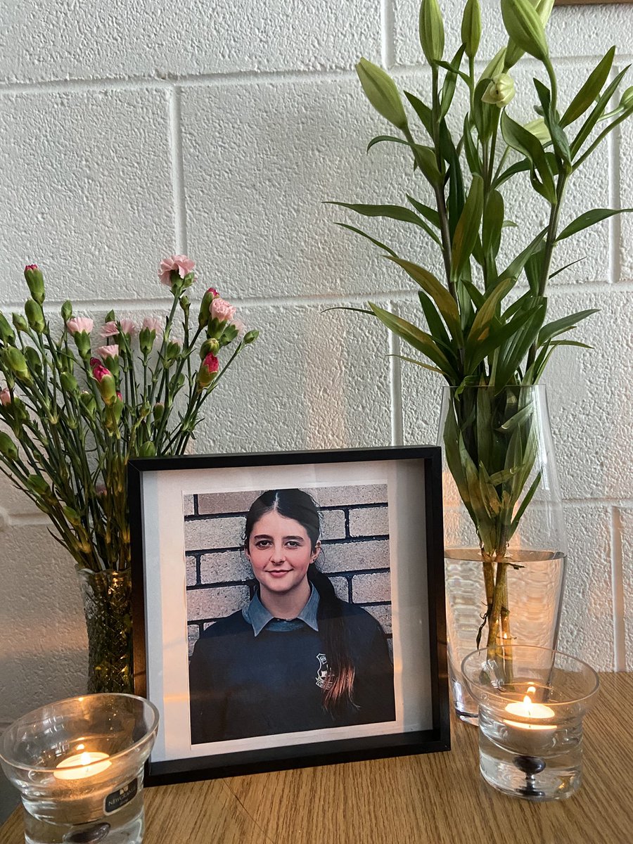 Friends,

It is quiet in McEgan College today.

The devastating news reached us yesterday afternoon that following a tragic accident, 1st year student Lauren O’Brien had passed away. Lauren was a beautiful girl, inside and out, bubbly, fun loving, kind, caring, a loveable rogue.