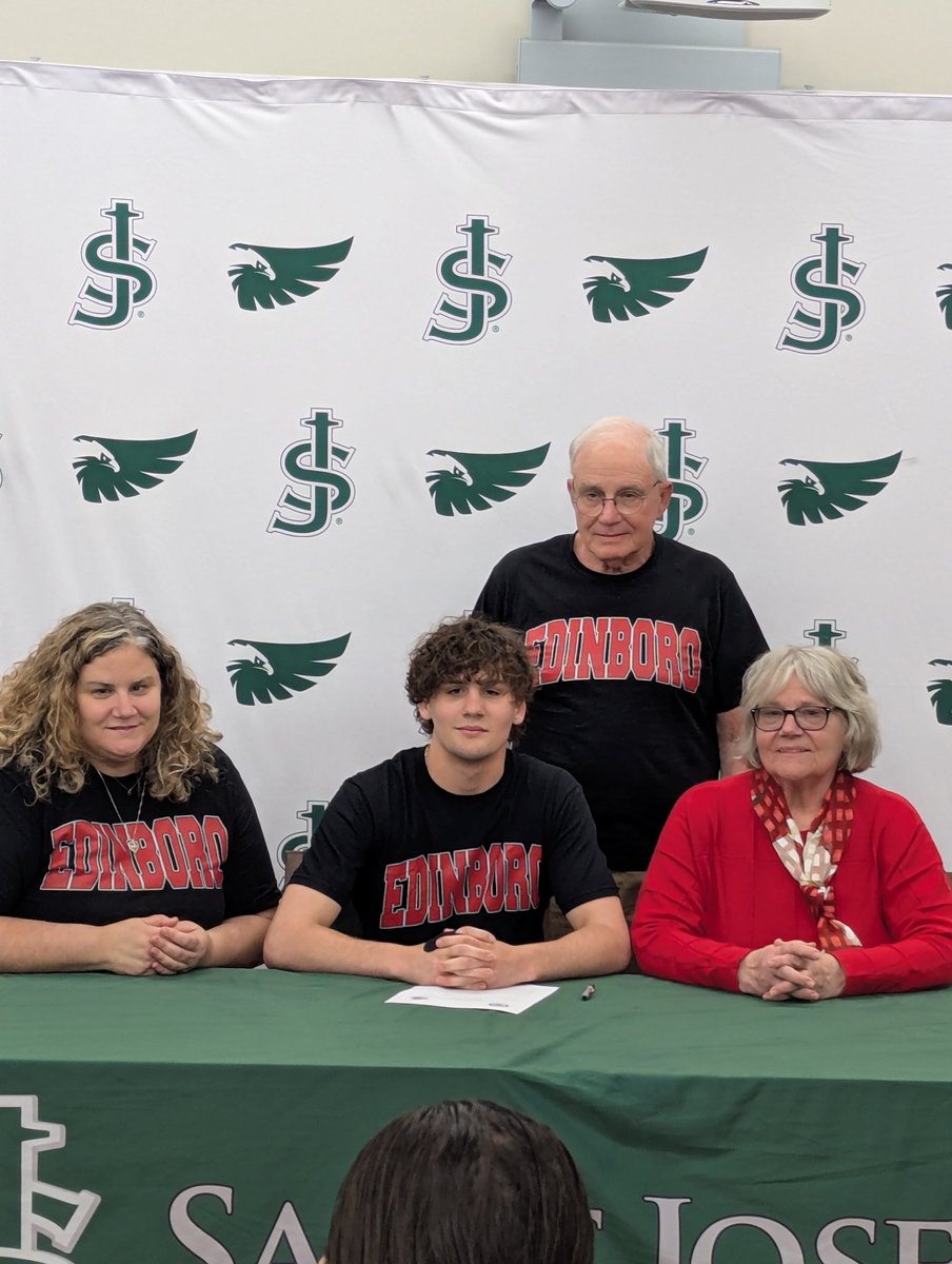 St. Joe's Wrestling (@sjmetwrestling) on Twitter photo Congratulations to our own Zach Beadling on his commitment to continue his academic/wrestling career at Edinboro University! <a href="/GMCWrestling/">GMCWrestling</a> <a href="/SaintJoesMedia/">SJHS Student Media</a> Congratulations to our own Zach Beadling on his commitment to continue his academic/wrestling career at Edinboro University! <a href="/GMCWrestling/">GMCWrestling</a> <a href="/SaintJoesMedia/">SJHS Student Media</a>
