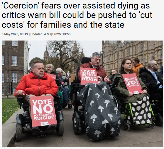 Right To Life UK (@righttolifeuk) on Twitter photo LBC: Baroness Tanni Grey-Thompson says that money will inevitably come into decisions surrounding assisted suicide and "this is one of the reasons I'm worried about coercion". (<a href="/Tanni_GT/">Tanni Grey-Thompson</a>)
lbc.co.uk/news/health/cr… LBC: Baroness Tanni Grey-Thompson says that money will inevitably come into decisions surrounding assisted suicide and "this is one of the reasons I'm worried about coercion". (<a href="/Tanni_GT/">Tanni Grey-Thompson</a>)
lbc.co.uk/news/health/cr…