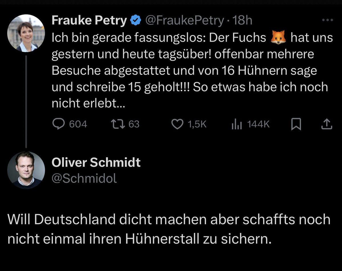 Dieser <a href="/Schmidol/">Oliver Schmidt</a> hat den Tweet gewonnen 🏆