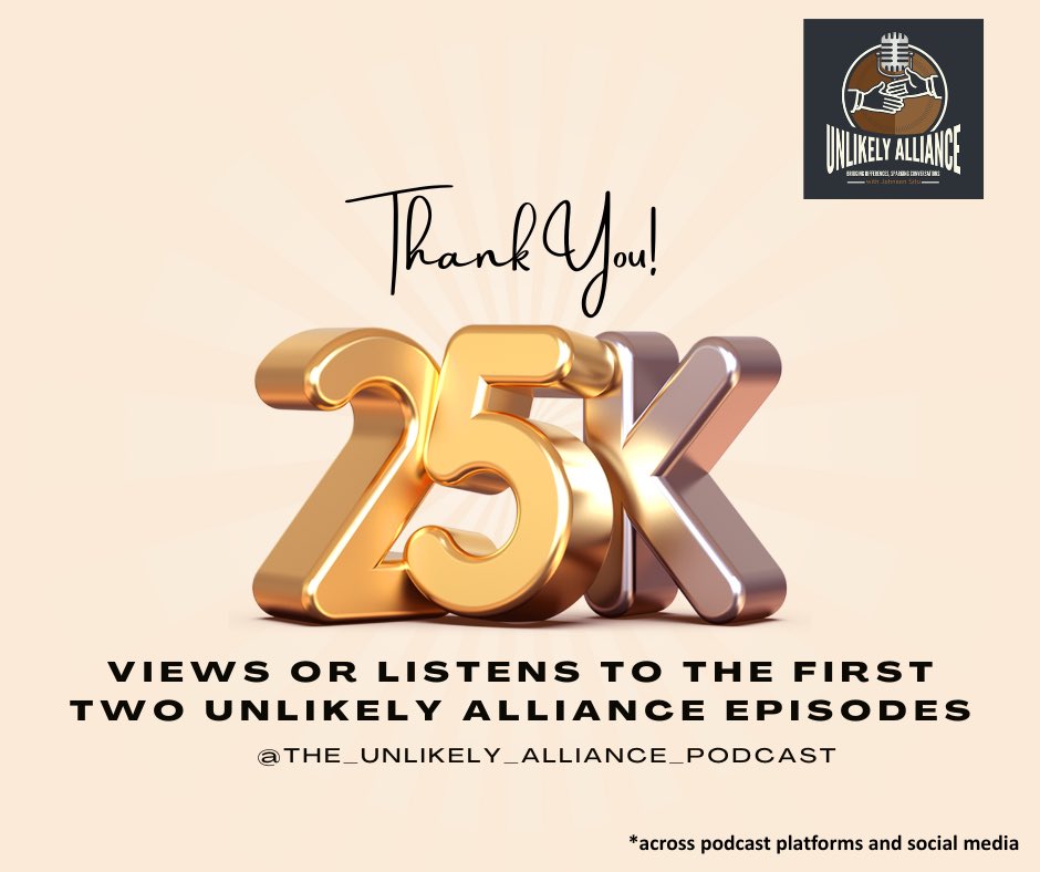 The Unlikely Alliance Podcast (@unlikelyallypod) on Twitter photo 