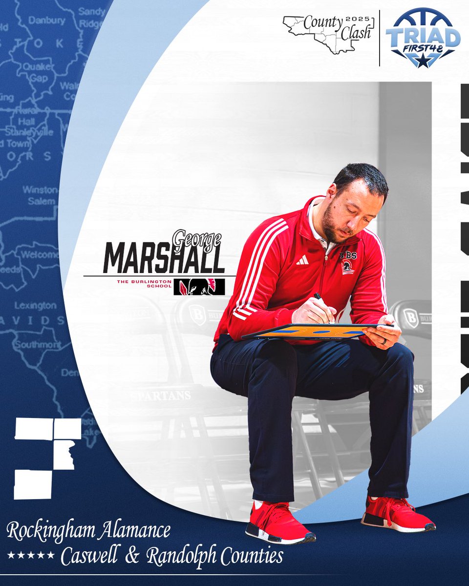 Blue Chip Basketball Academy (@triadbluechip) on Twitter photo 🚨BREAKING‼️
<a href="/CoachGWM2/">George Marshall</a> of <a href="/TBS_Hoops/">The Burlington School Basketball</a> will be the Head Coach of the 🟣R.A.C.R COUNTY Team in our;
🏀 9th Annual Varsity Boys #TriadFIRST48
🗓️ Sunday, June 8th
📍Atkins High
🎟️ $10 Day Pass (🚫 Coach Pass)
🗒️ <a href="/PrepHoopsNC/">Prep Hoops North Carolina</a> & <a href="/ScoutingThe336/">Scouting The TRIAD</a>
📹 <a href="/HereGoJayAgain/">Jay Anderson</a> 🚨BREAKING‼️
<a href="/CoachGWM2/">George Marshall</a> of <a href="/TBS_Hoops/">The Burlington School Basketball</a> will be the Head Coach of the 🟣R.A.C.R COUNTY Team in our;
🏀 9th Annual Varsity Boys #TriadFIRST48
🗓️ Sunday, June 8th
📍Atkins High
🎟️ $10 Day Pass (🚫 Coach Pass)
🗒️ <a href="/PrepHoopsNC/">Prep Hoops North Carolina</a> & <a href="/ScoutingThe336/">Scouting The TRIAD</a>
📹 <a href="/HereGoJayAgain/">Jay Anderson</a>