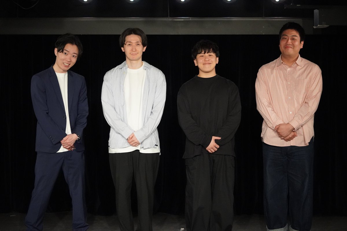 『気にしすぎな男たち』
ありがとうございました！

今夜も4人の気にしすぎな話がとまりません💭

ドームでの開催は最終回となりました😿
ぜひ配信でご視聴ください！

▼見逃し配信こちらから▼
x.gd/RwWah
※販売は5/12（月）12:00まで