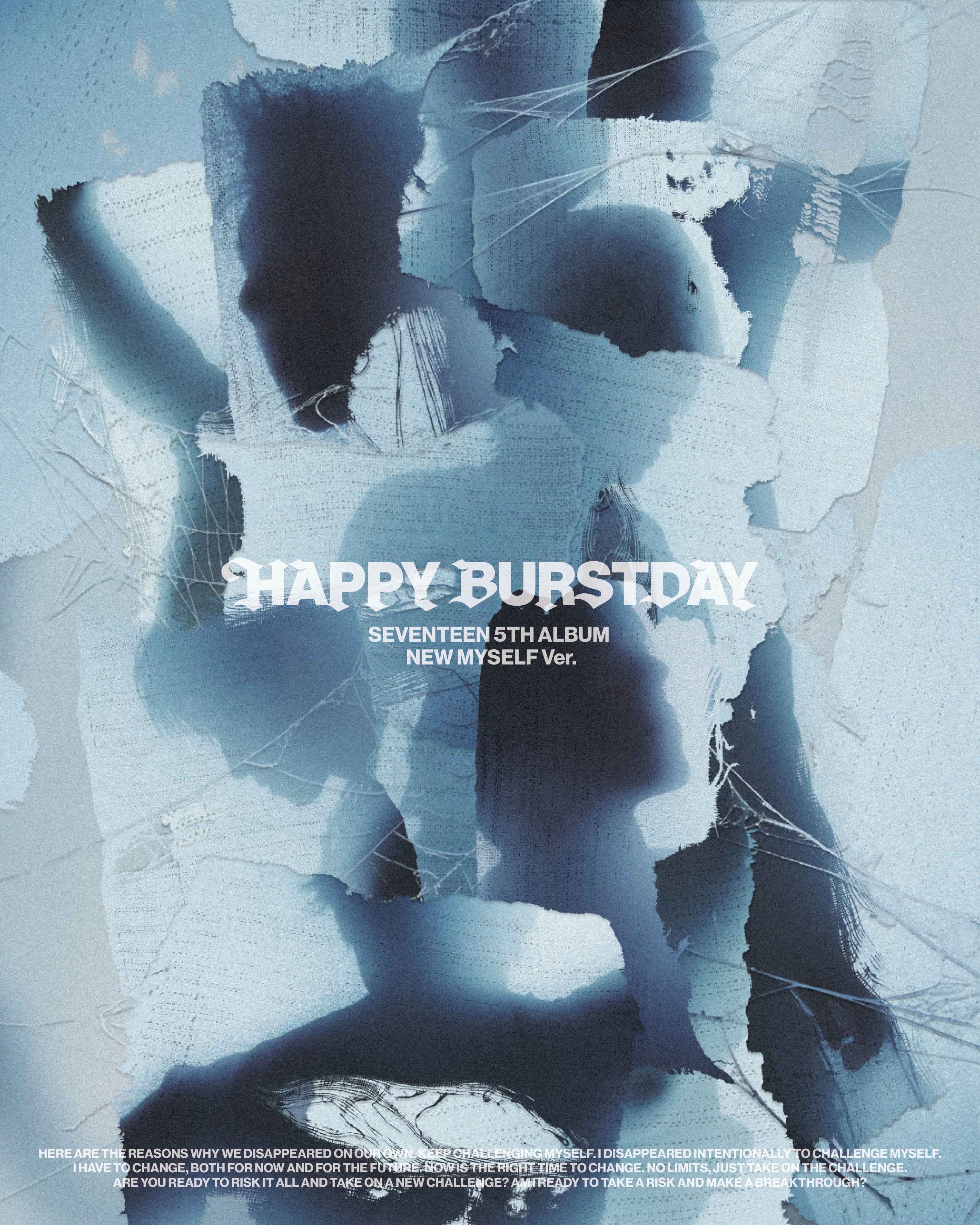 SEVENTEEN HAPPYBURSTDAY ⑱ KIT Ver) SEVENTEEN [HAPPY BURSTDAY] 5th Album (2 Ver Set.+