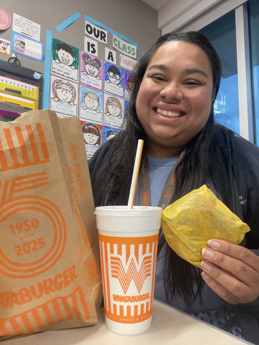 Ms. Powell, M.Ed. (@mspowellteaches) on Twitter photo This is the face of a teacher who is going to have an amazing #TeacherAppreciationWeek thanks to <a href="/Whataburger/">Whataburger®</a> 🫶🏽 #feelingthelove #teacherlife This is the face of a teacher who is going to have an amazing #TeacherAppreciationWeek thanks to <a href="/Whataburger/">Whataburger®</a> 🫶🏽 #feelingthelove #teacherlife