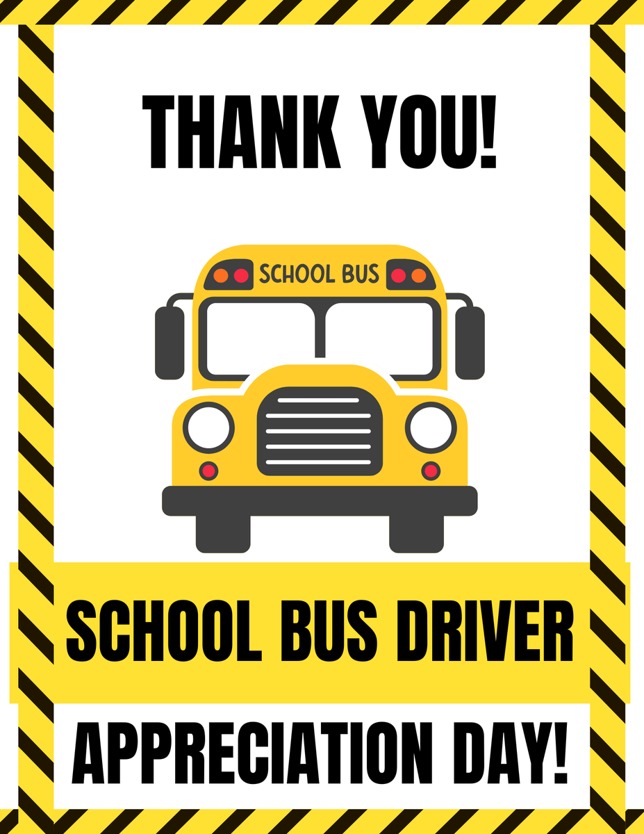 Happy School Bus Driver Appreciation Day! 📷 To the dedicated individuals who safely transport our students each and every day, thank you! #SchoolBusDriverAppreciationDay