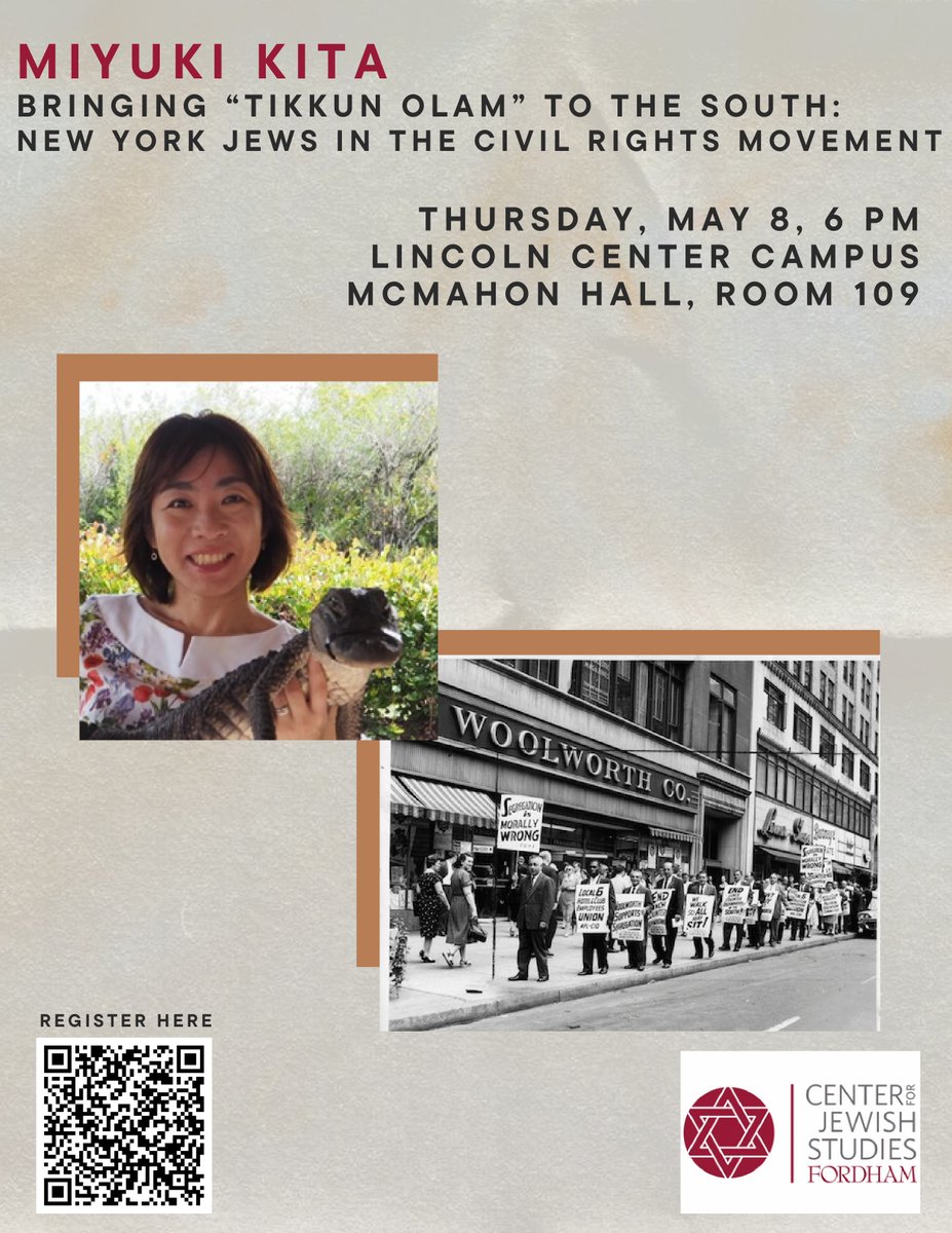 Center for Jewish Studies at Fordham tweet media