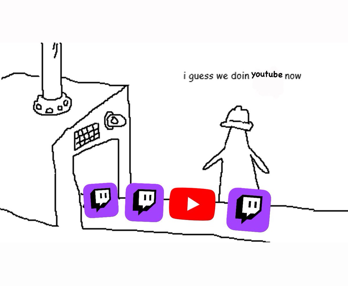 twodandy's tweet image. my videos tend to do better than my streams even when i quarter ass them