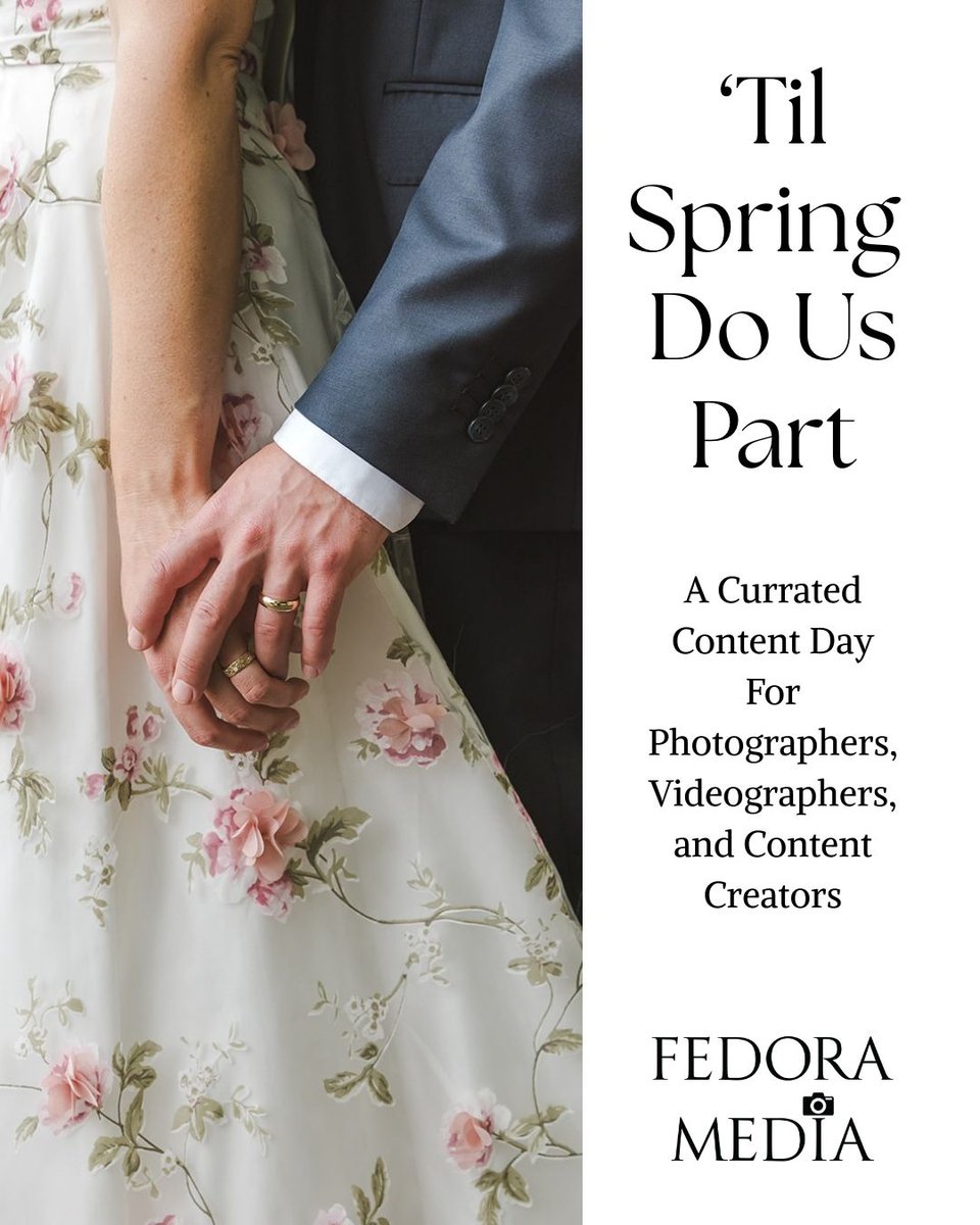 FedoraMedia's tweet image. Get ready for an unforgettable afternoon of creativity and inspiration on May 21st at 3 PM at the breathtaking Erin Estate.
Limited to only 10 tickets so click on the link in our bio to register!  
#ContentCreationDay #SpringEvent #ErinEstate #WeddingContent #BrandBoost