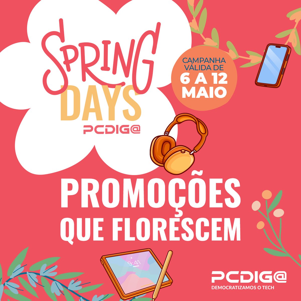 🌻Spring Days PCDIGA: preços que caem que nem pétalas ao vento em tecnologia. Corre antes que o stock murche!
💻🎮 Aproveita já em ➡️ link.pcdiga.com/42JT1C6