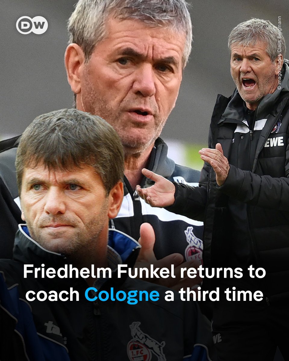 With two games to go, 71-year-old Friedhelm Funkel has returned to help Cologne push for Bundesliga promotion.

His last coaching stint was at Kaiserslautern in 2023/24, who happen to be Cologne's opponents on the final matchday. 🤔