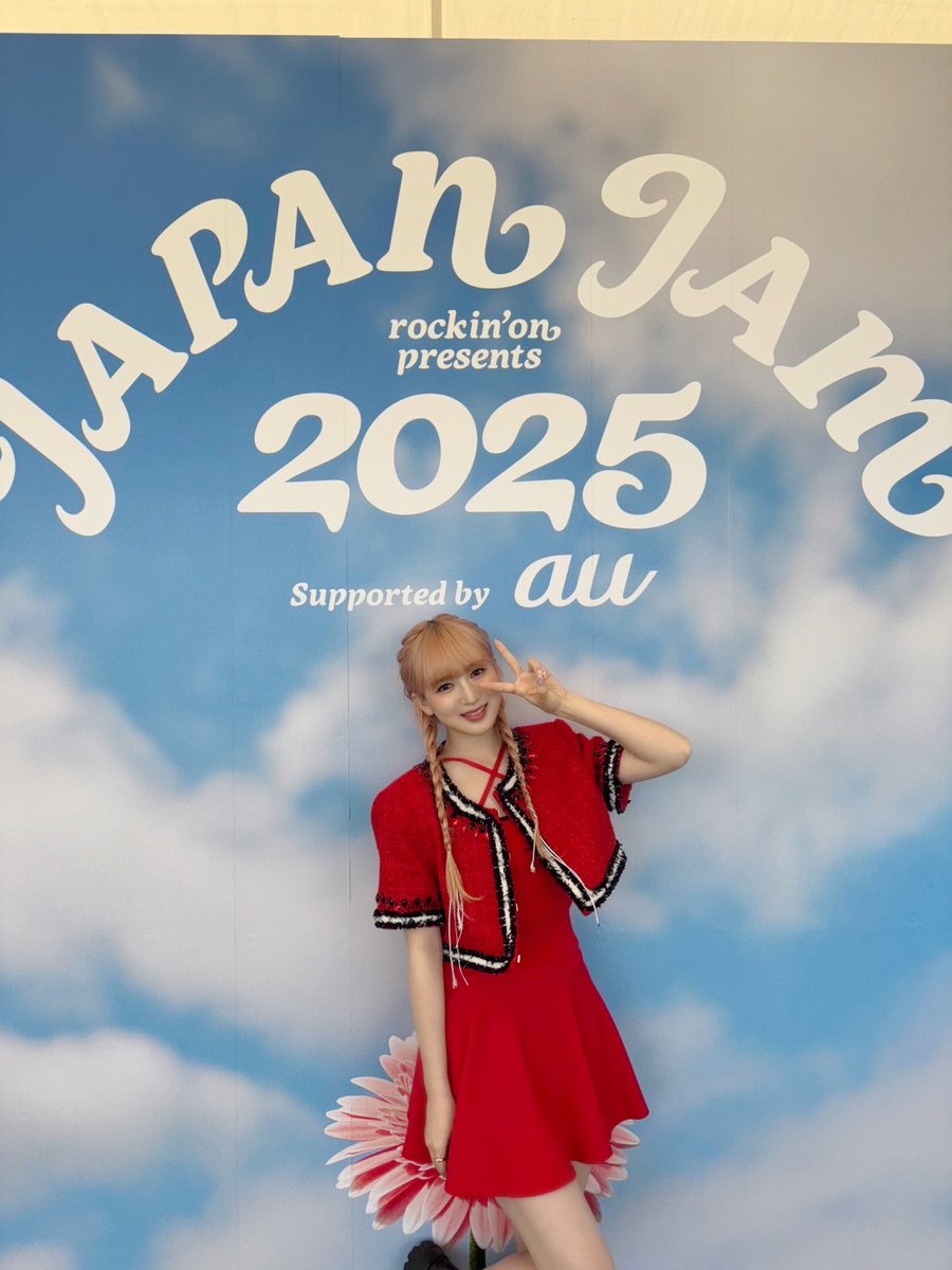 🫧 : #今日のミーアイ #SUZU 20250505 @ JAPAN JAM 2025 今日は、JAPAN