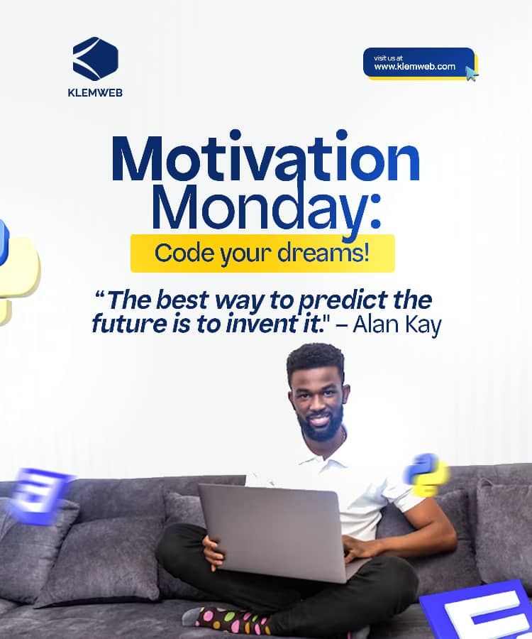 Motivation Monday: Code Your Dreams

This week, don’t just write code, build solutions, chase your goals, and code your dreams into existence. You’ve got the tools. Now use them to shape your future.
#CodeYourDreams #SoftwareDevelopment #TechTraining #DeveloperLife #CodingJourney