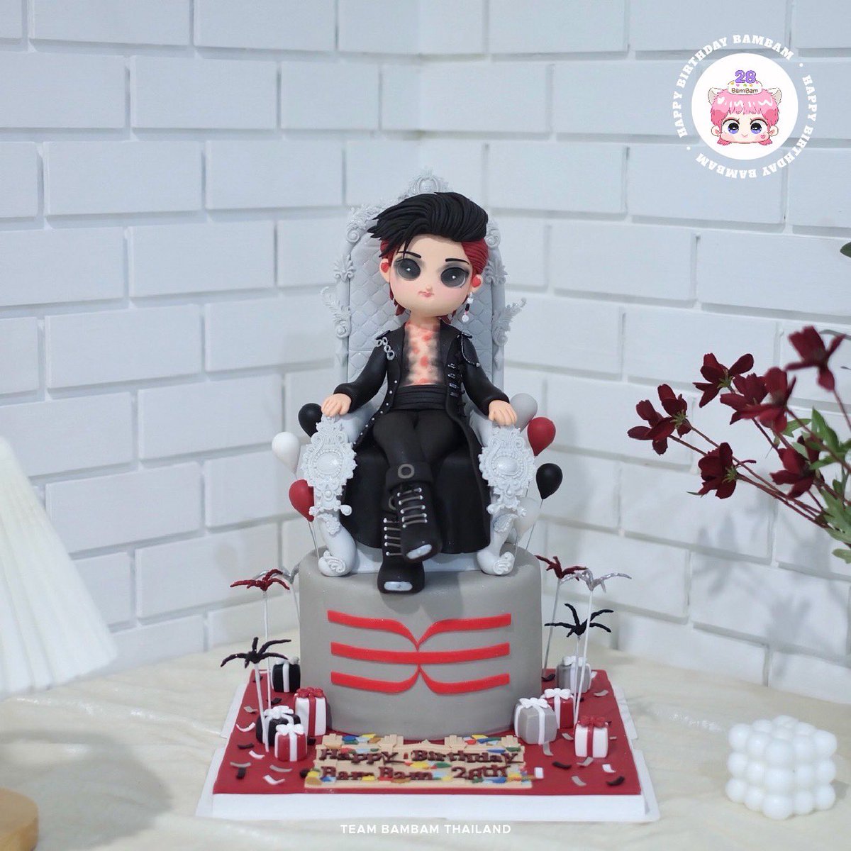 🎊•~♡ 𝐁𝐚𝐦𝐁𝐚𝐦'𝐬 𝐁𝐢𝐫𝐭𝐡𝐝𝐚𝐲 𝟐𝟎𝟐𝟓 ♡~•🎊

Happy Birthday Our BamBam 🎂

Cake manage by <a href="/BamBam_TH/">BamBam Thailand ❄️</a> 

#GOT7_NESTFESTinBKK_Day1 
<a href="/BamBam1A/">BamBam</a> #BamBam 
#BamBam28thERA
#뱀뱀과_함께한_28번째_봄 
#GOT7_NESTFESTinBKK_Day1