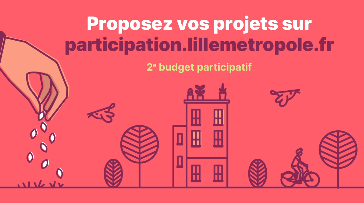 🐝 La MEL lance son budget participatif – Saison 2 !

🌼 Vous rêvez d’un verger, d’une mare ou d’un coin nature pédagogique près de chez vous ?

💡 Proposez votre projet pour la biodiversité avant le 29 juin sur participation.lillemetropole.fr

💰 1,2 M€ pour donner vie à vos idées !