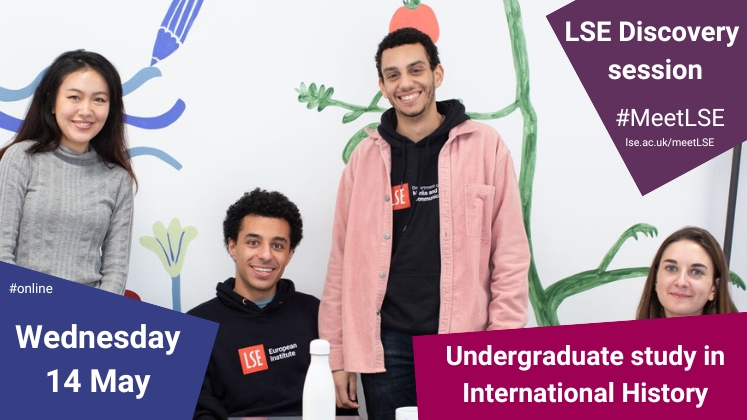 Study at LSE (@studylse) on Twitter photo Thinking of studying International History at LSE? Join our online Discovery session on 14 May 2025!
Meet the <a href="/lsehistory/">LSE International History</a> Undergraduate Admissions Tutor & our current student ambassadors and get all your questions answered! ๐๐
Register here ๐ ow.ly/5CB650VIQAL Thinking of studying International History at LSE? Join our online Discovery session on 14 May 2025!
Meet the <a href="/lsehistory/">LSE International History</a> Undergraduate Admissions Tutor & our current student ambassadors and get all your questions answered! ๐๐
Register here ๐ ow.ly/5CB650VIQAL