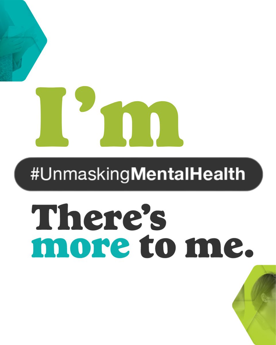 It’s Mental Health Week 2025. 
This year’s theme, Unmasking Mental Health, encourages us to drop the mask and speak honestly about how we feel. #UnmaskingMentalHealth #MentalHealthWeek