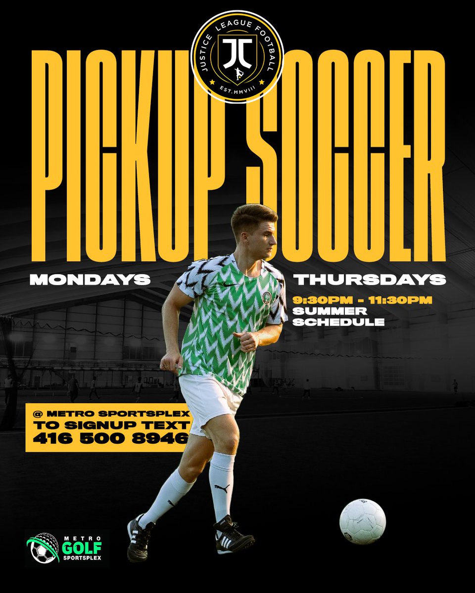 JLSoccer's tweet photo. ⚽Indoor Soccer Summer Rates | Soccer Jerseys - https://t.co/vmC6BIKt34 https://t.co/g2YxTuGmag