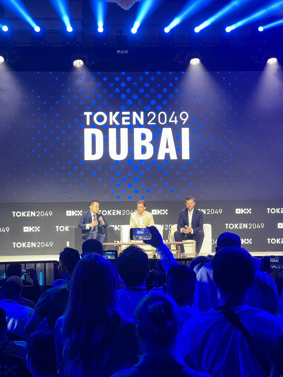 Back from TOKEN2049 Dubai — full of energy, ideas &amp; optimism.

Web3, AI, and crypto are evolving fast — and Dubai is rising as a key hub.

Big thanks to everyone I met. Let’s keep building!