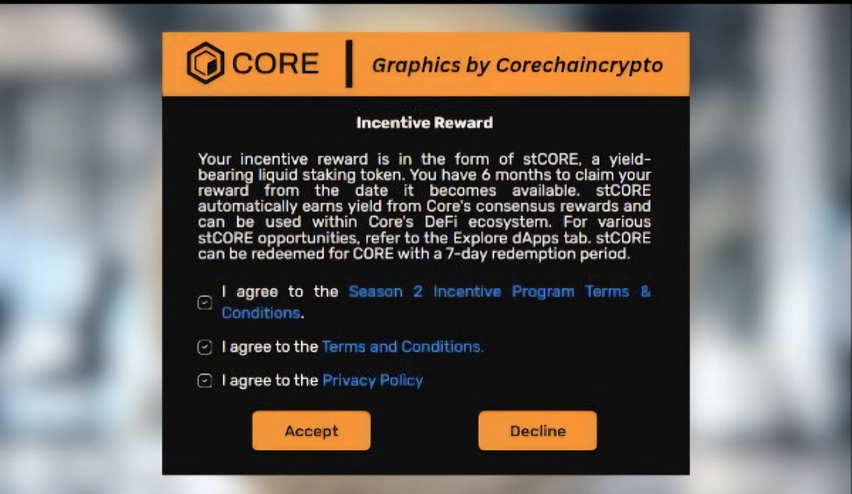 🚨🚨🚨GM Crypto enthusiasts &amp; Determined Coretoshis 🚨 

Hi Coretoshis! 👋 

When interacting with protocols or websites, pay attention to T&amp;C if available.

🏦Self-Custody means full responsibility for your actions.

Erasing third parties from your activities positions you as