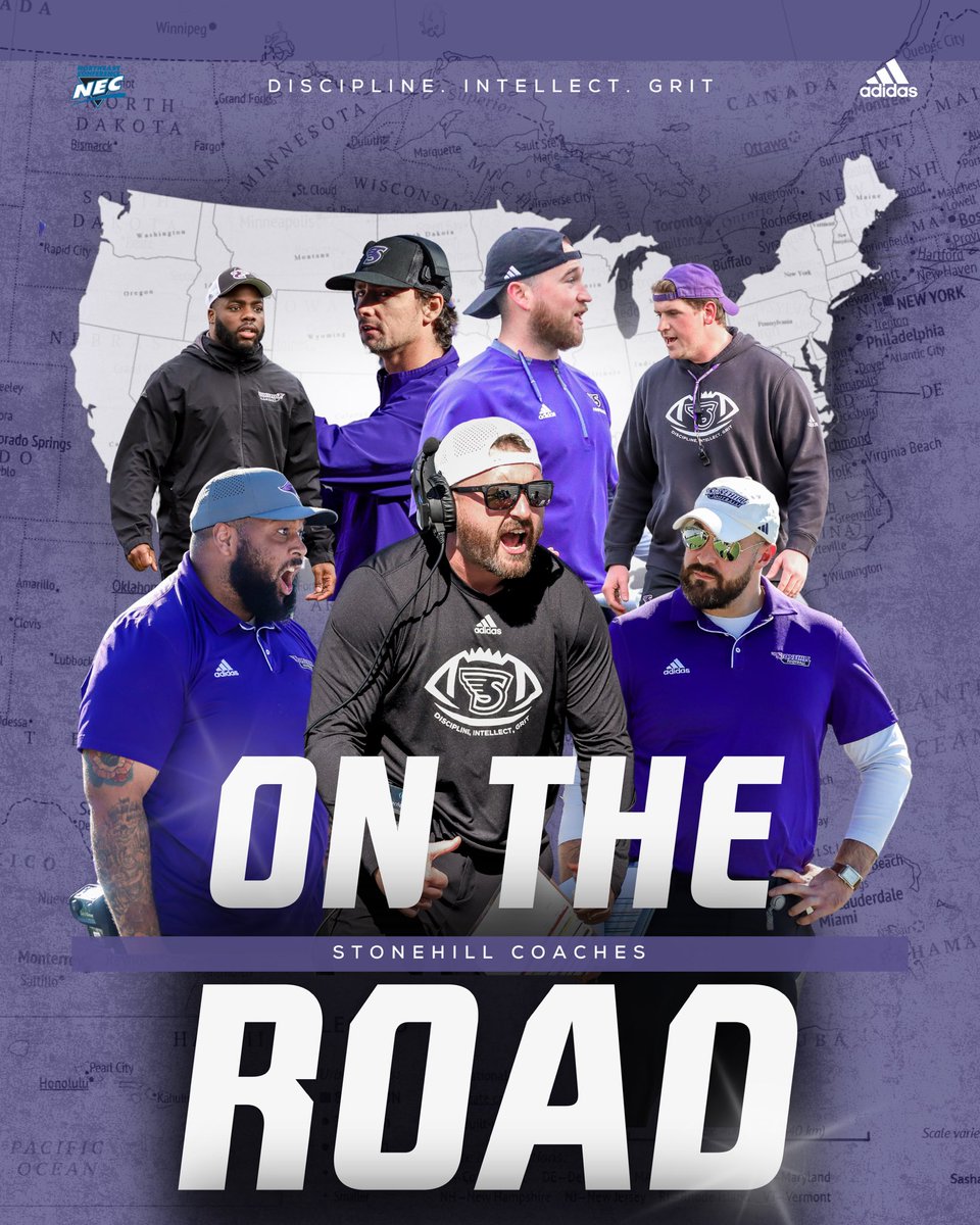 Stonehill Football #DIG (@stonehillfb) on Twitter photo Our coaches are on the road looking for #ScholarBallers to join #ShovelTown!
#DIG
<a href="/CoachHebert12/">Dan Hebert</a>
<a href="/Coach_KJones/">Kyle Jones</a>
<a href="/CoachBerardelli/">Dylan Berardelli</a>
<a href="/_CoachFlo/">Nick Flores</a>
<a href="/CoachShulerZ/">Zahneer Shuler💎</a>
<a href="/_CoachMaher/">Jerry Maher</a>
<a href="/Coach_TWalsh/">Thomas Walsh</a> Our coaches are on the road looking for #ScholarBallers to join #ShovelTown!
#DIG
<a href="/CoachHebert12/">Dan Hebert</a>
<a href="/Coach_KJones/">Kyle Jones</a>
<a href="/CoachBerardelli/">Dylan Berardelli</a>
<a href="/_CoachFlo/">Nick Flores</a>
<a href="/CoachShulerZ/">Zahneer Shuler💎</a>
<a href="/_CoachMaher/">Jerry Maher</a>
<a href="/Coach_TWalsh/">Thomas Walsh</a>