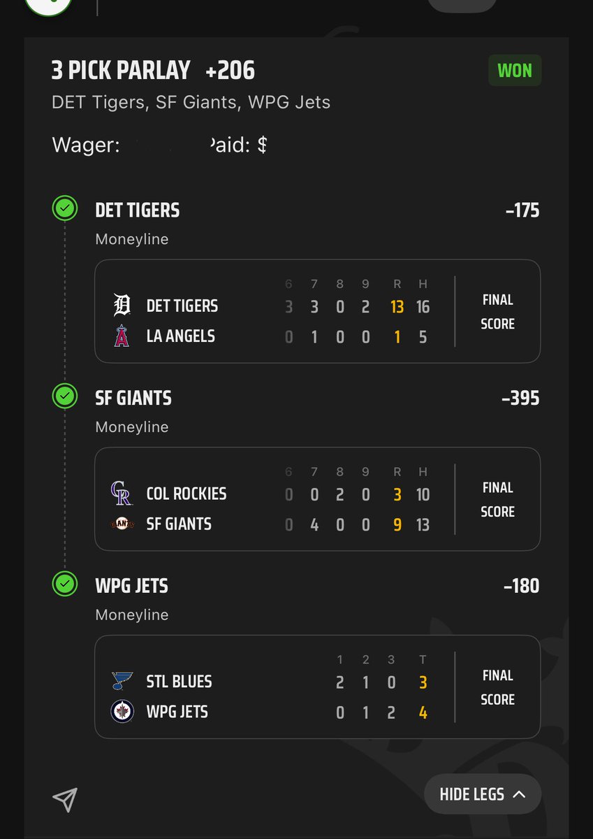 BetWithLG's tweet photo. What a Game 7 we witnessed last night.
Still up close to 20 units and weโre only 5 days into the month. โ
โ
โ
#BetWithLG https://t.co/CTwNrAEhqD