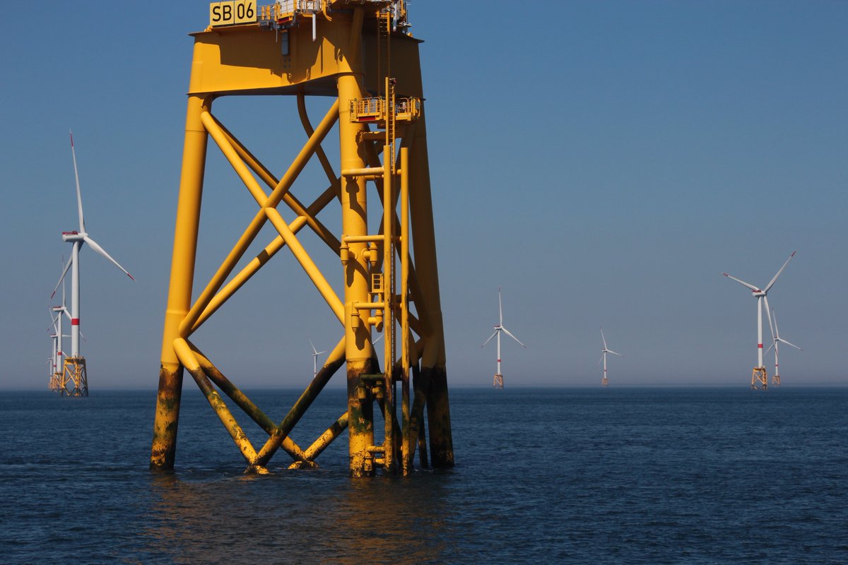 🌊 La semaine dernière, à l’invitation d’Iberdrola, 5 personnes de l’équipe CINav ont eu l’opportunité de visiter l’impressionnant parc éolien offshore de la baie de Saint-Brieuc.
