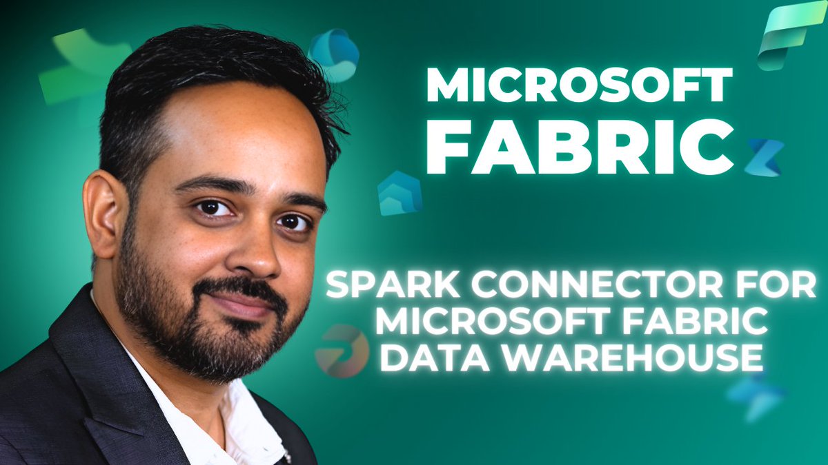 amitchandak78's tweet image. Spark connector for Microsoft Fabric Data Warehouse: youtu.be/-yt0XcGH6Us
#MicrosoftFabric #SparkNotebooks #PySpark #DataWarehouse