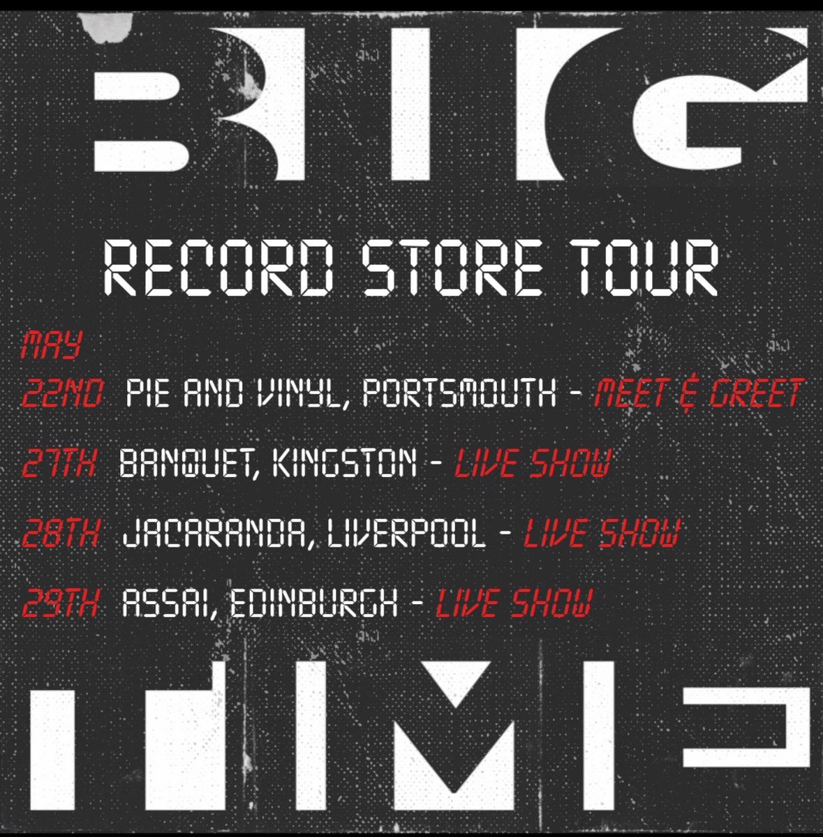 On Friday our debut <a href="/BIIGTIMEau/">BIIG TIME</a> album will be out and in a week we will be the UK to start our album tour. Go grab your tickets, tell ya mates and we can’t wait to get a whole album of new music to ya. Much love 🤝